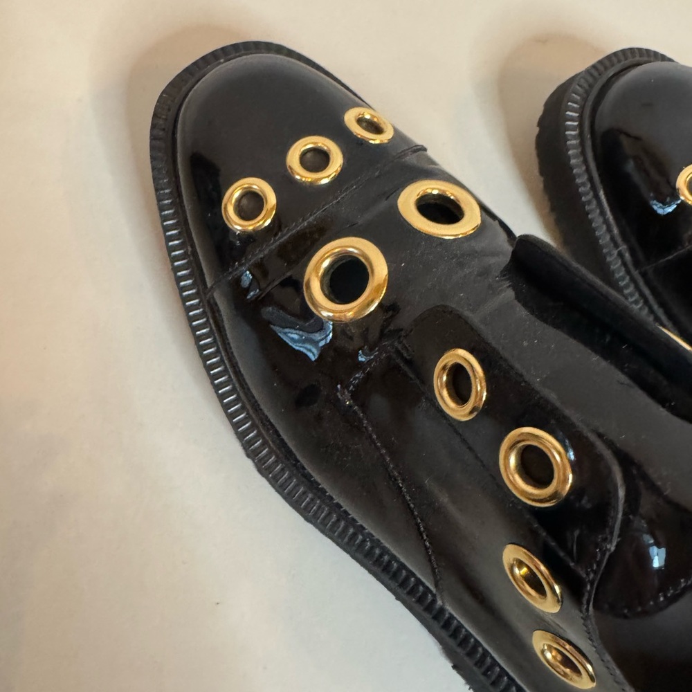 Giuseppe Zanotti Patent Loafers | Size 8.5 | Gold Detail | Authentic - Picture 15 of 17